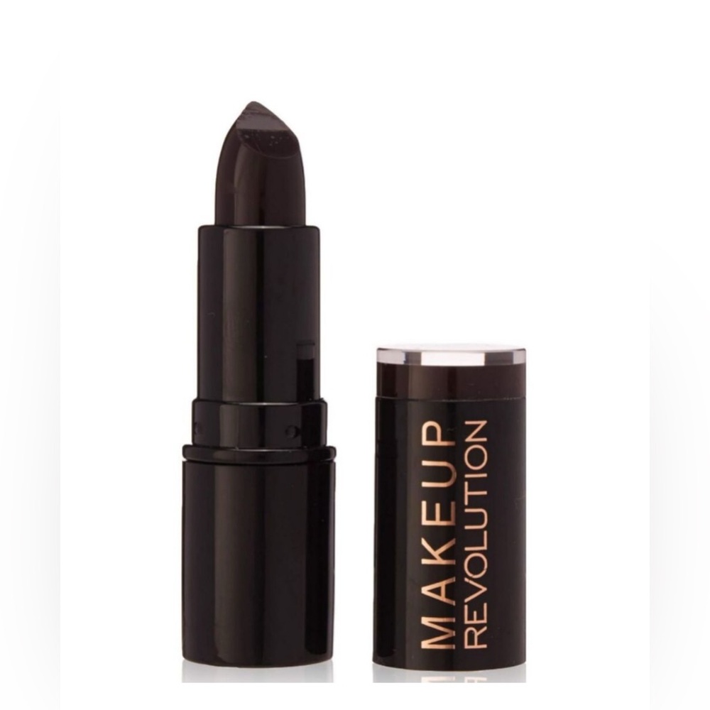 Makeup Revolution Black Lipstick 100% Vamp
